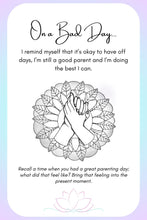 Load image into Gallery viewer, Mama Mantra Cards: Daily Inspirations for Connected and Purposeful Parenting
